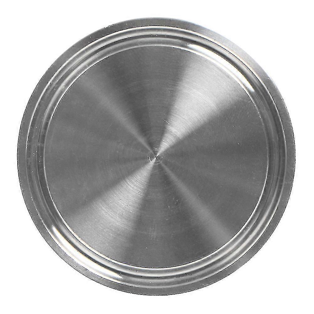 rustfritt stål solid sanitær endehette passer 2inch tri klemme ferrule flens