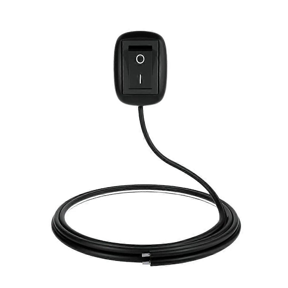 Universal Car Switch with Cable 60cm/100cm Car Button Switch DC 12V/24V Paste Type Mini Switch for Fog Driving Lamp Neon Lights