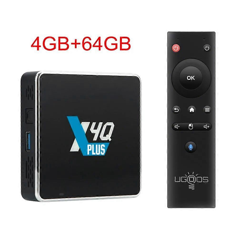 Redkid X4Q Pro TV Box Android 11 X4Q Plus Amlogic S905X4 2.4G/5G WiFi BT5.1 1000M 4K Smart Set Top B