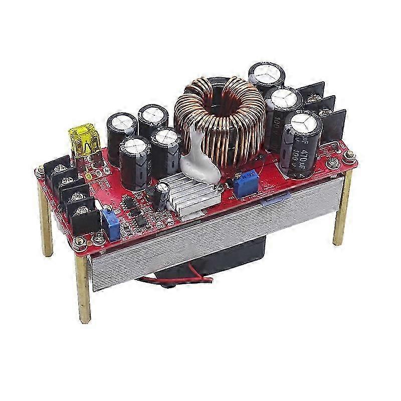 1800W 40A DC-DC Boost Converter Step Up Power Supply Module 10-60V To 12-90V Adjustable Voltage Cha