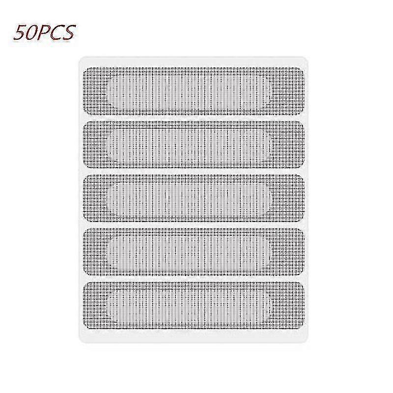 50 Pcs Anti-insect Fly Bug Door Window Mosquito Screen Net Repair Tape Patch Adhesive - JA