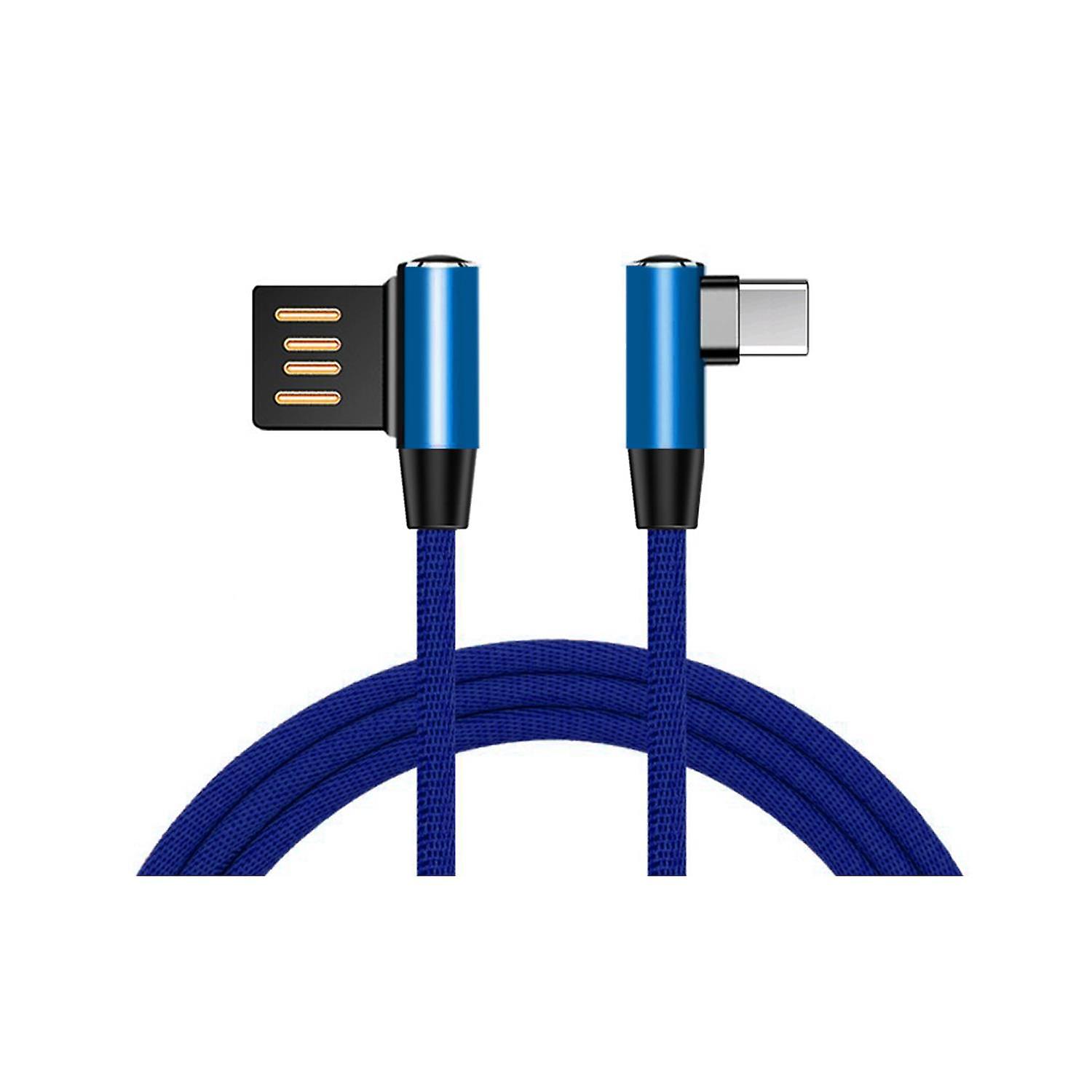 Aquarius Universal Type-C Cable Aluminium, Blue