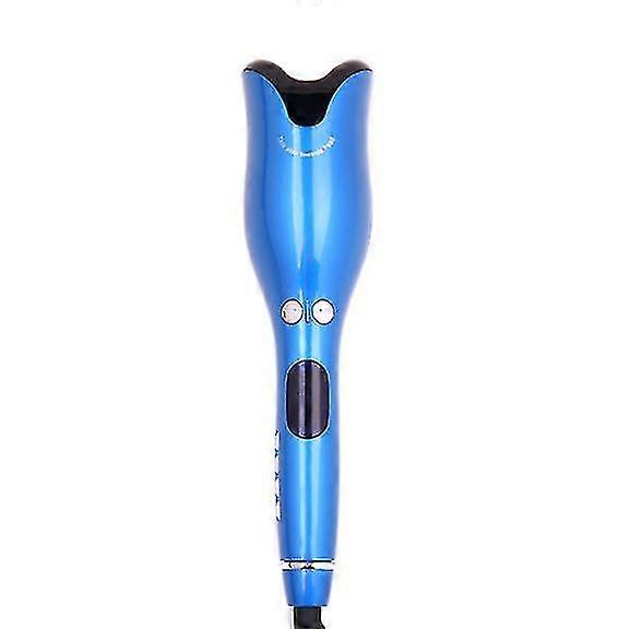 EVAGO Automatic Electric Steam Curling Iron With Led Digital Display(blue)