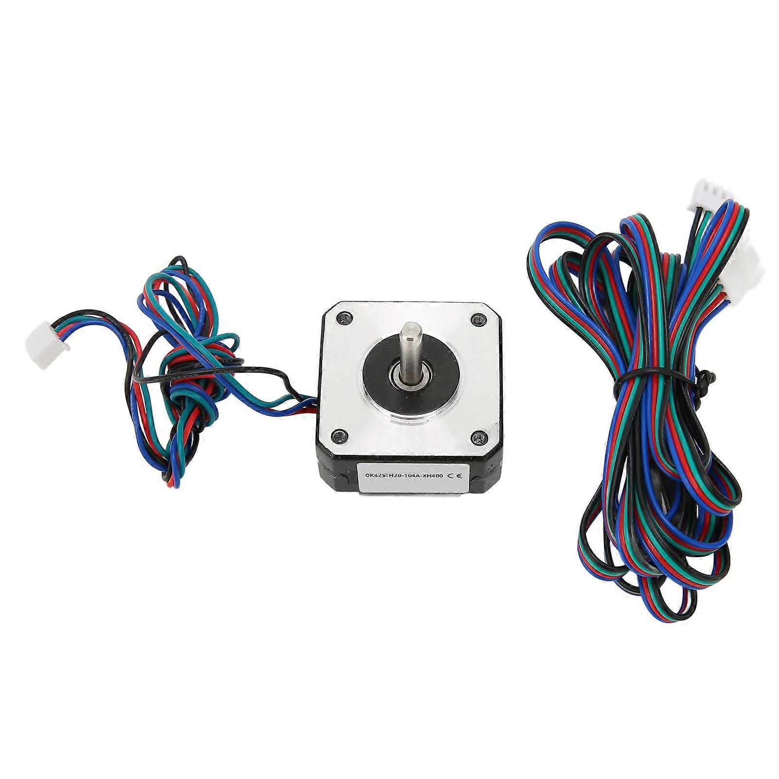 For Voron V2. 4 Extruder Motor Low Noise Large Torsion Metal Material 3D Printer 20mm/0.8in Stepper Motor