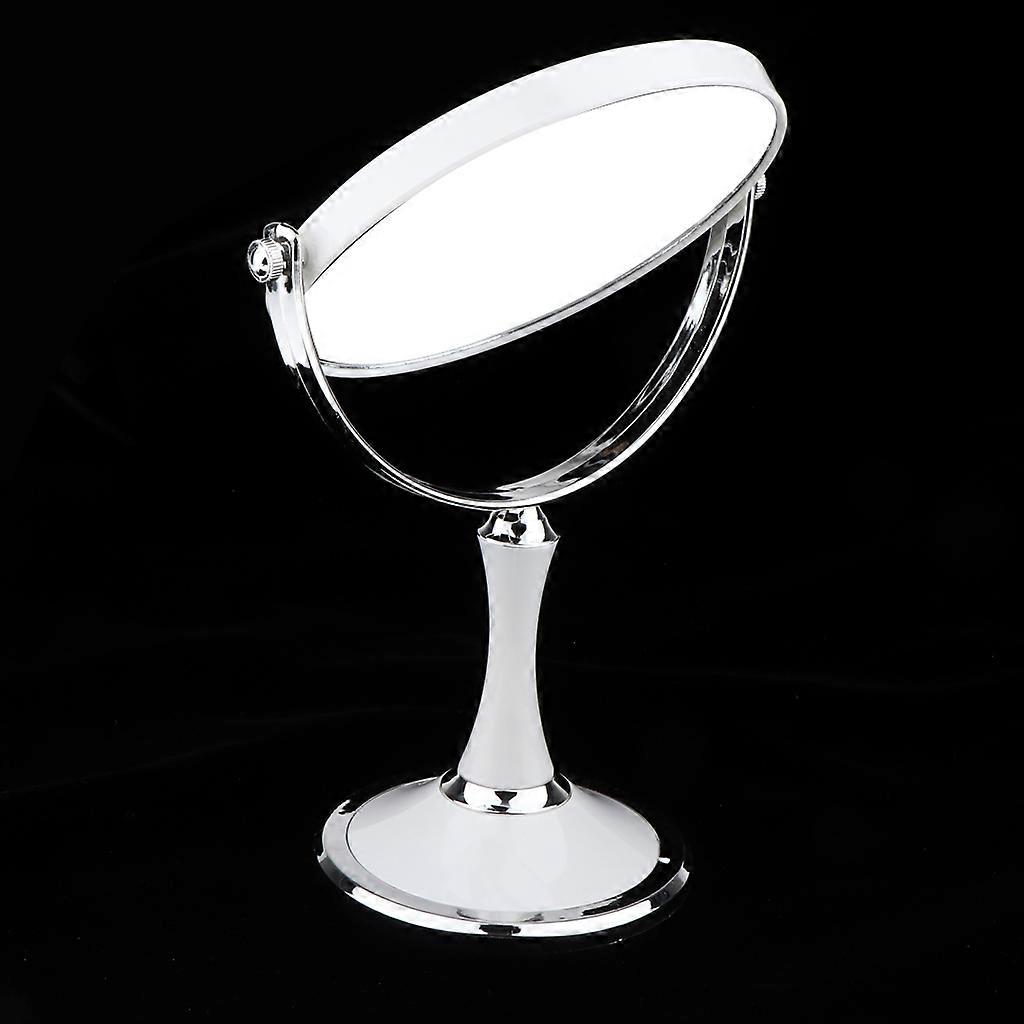 2x Double Sided Freestanding Cosmetic Mirror with 1X / 3X