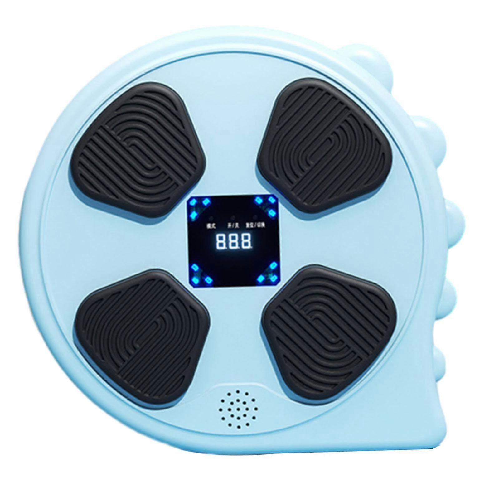 Music Boxing Machine Music Boxing Pads Sandbag Electronic Boxing Wall Target blue