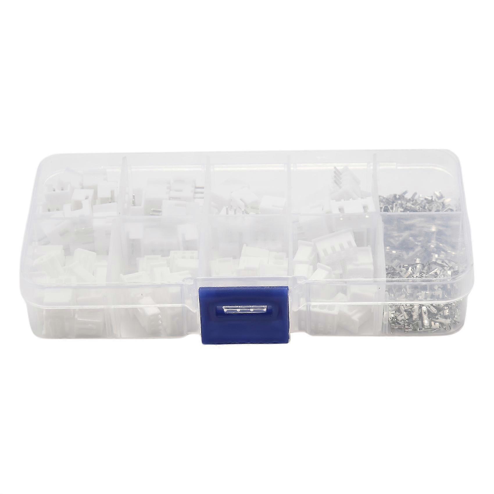 250 stuks XH 2,54 mm 2-pins 3-pins 4-pins aansluitbehuizing headerdraadconnector