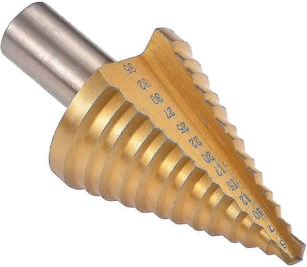classic titanium drill bit. large hss titanium cone drill. set of cutters