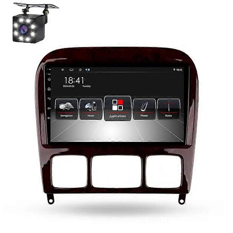 For Benz S-Class S Class W220 VV220 1998 - 2005 Car Radio Multimedia Video Player Carplay Navigation