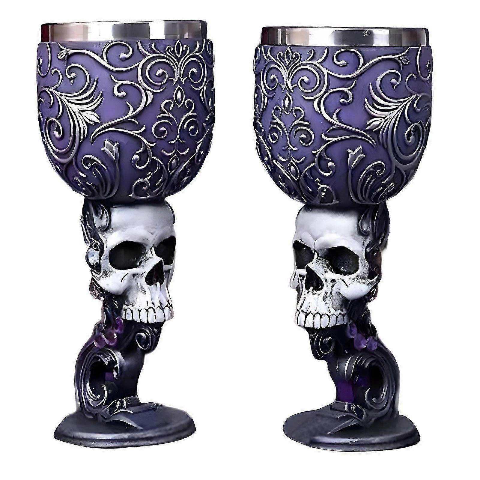 (Y)3D Dragons Goblet Reusable Retro Household Wine Mugs for House
