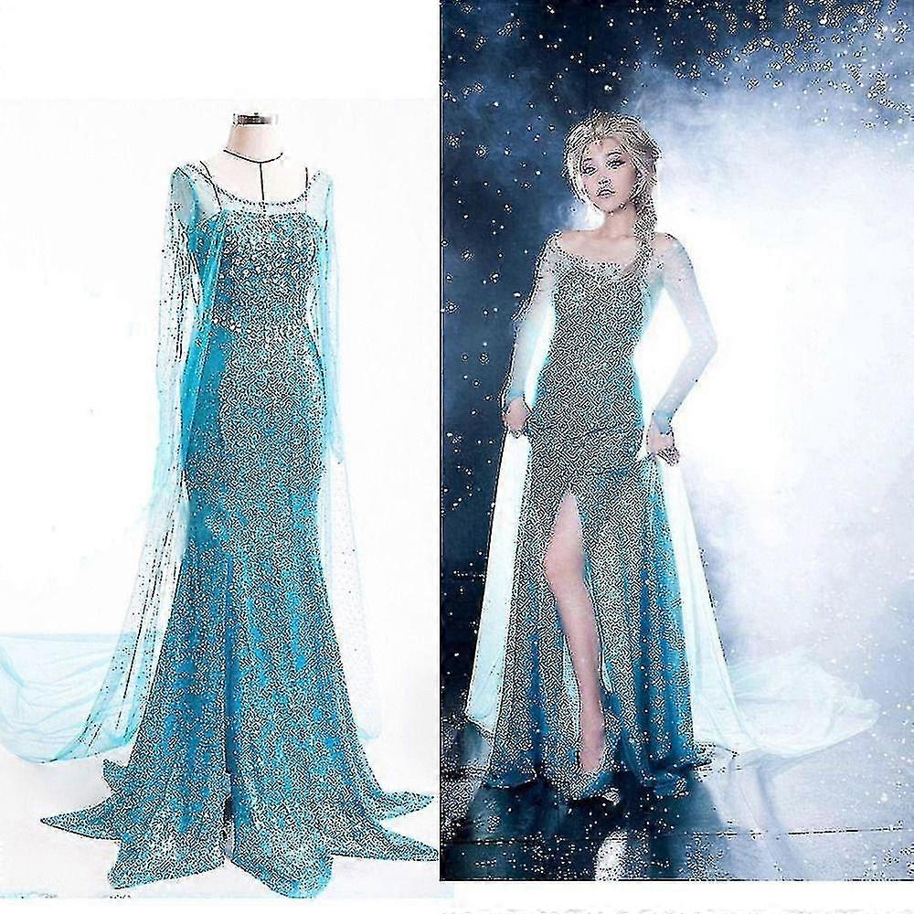 Elsa Kleid Erwachsene Frauen Kostüm
