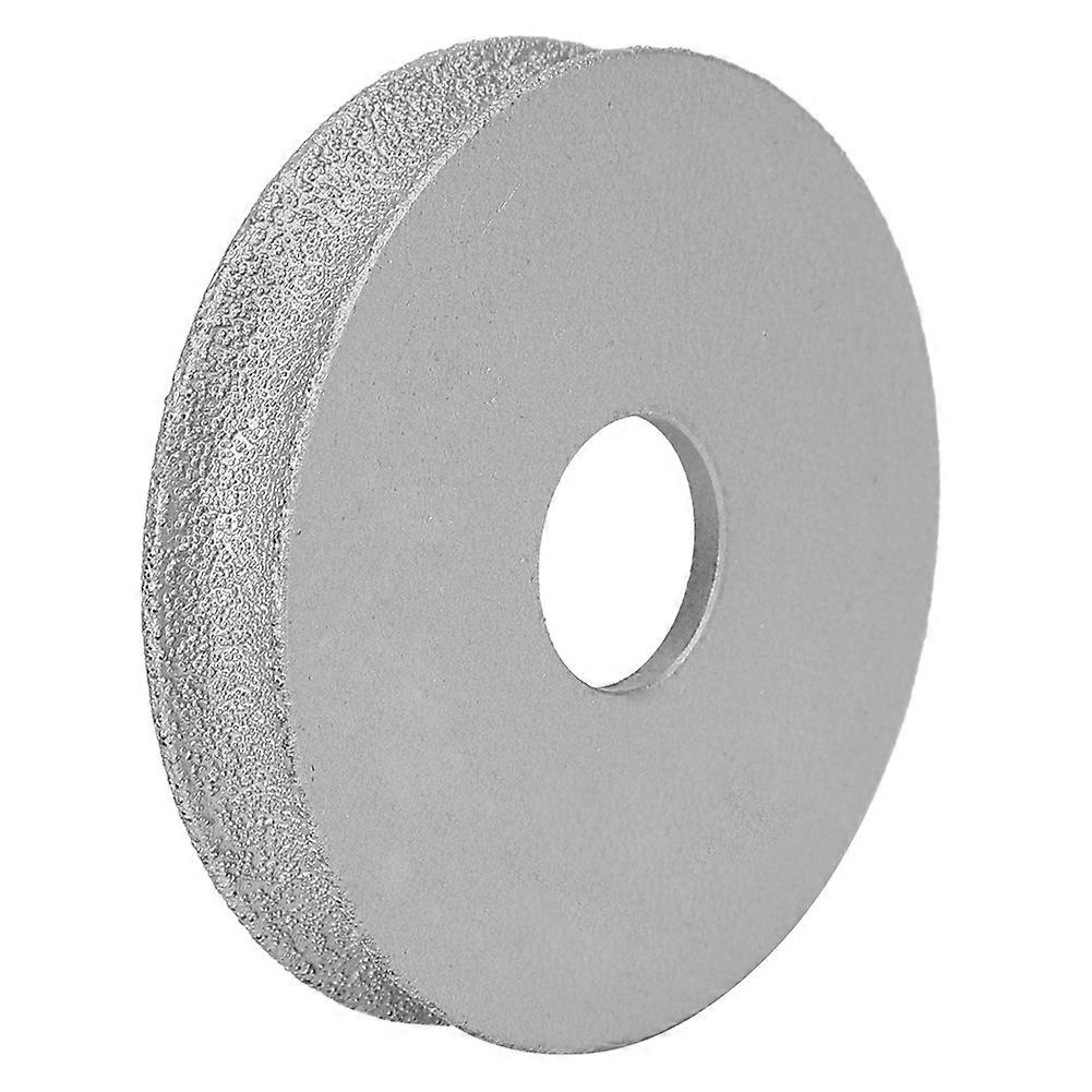 Brazed Diamond Grinding Wheel for Stone Ceramic Glass - Concave Shape, 7.3cm Diameter