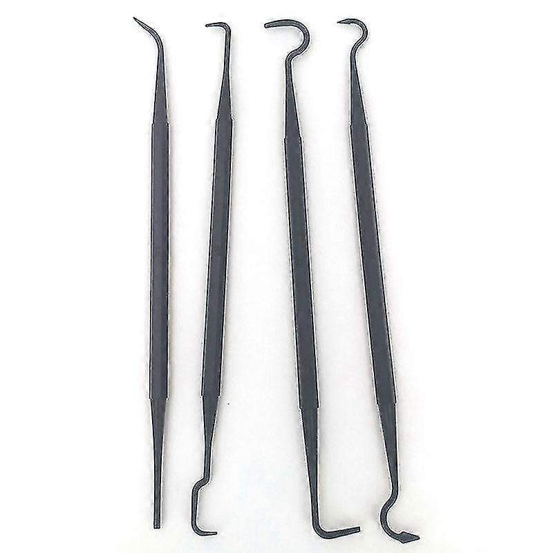 Multipurpose Car Detailing Cleaning Tool Accessories Wire Brushes And 4 Nylon Picks Pick And Brush Set 3 Double-headed Finished