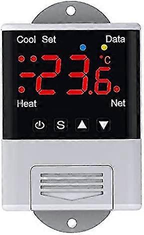 Wifi Temperature Controller Without Thermostat Ntc Sensor Digital Display App Control For Smart Home