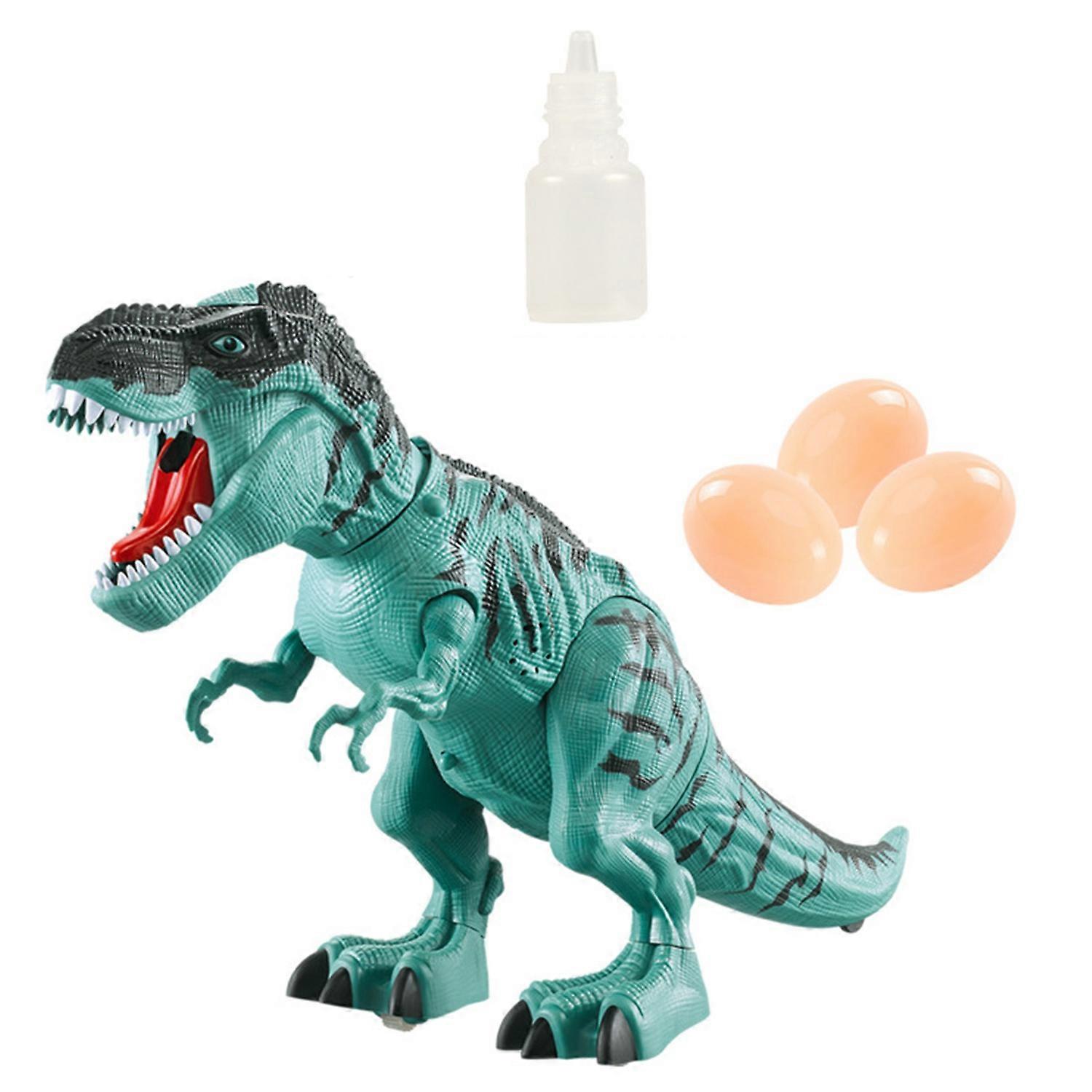 Dinosaur Toy Simulated Projection Lay Egg with Light Sound Electronic Walking Animal Dinosaur Model