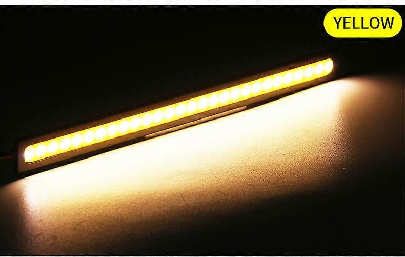 1x Universal Vehicle Led Strip 17CM COB Car Led Strip For Auto DRL Daytime Running Light External Waterproof Styling 12V Led Bar