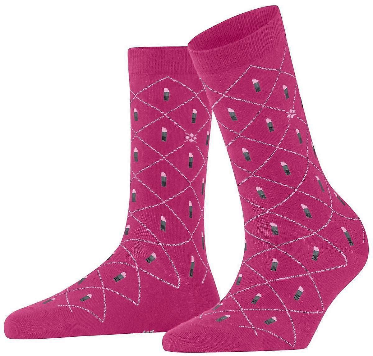 Burlington Lipstick Socks - Hot Pink