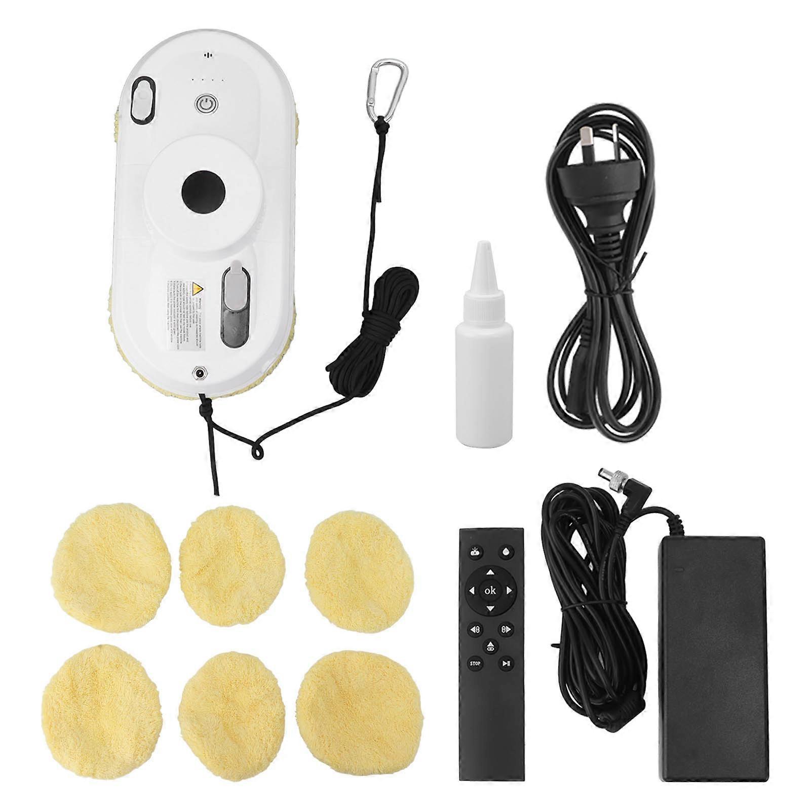 Window Cleaner Robot Smart Water Spraying Remote Control Glass Cleaning Robot Kit for Tuya APP Control AC 100240V