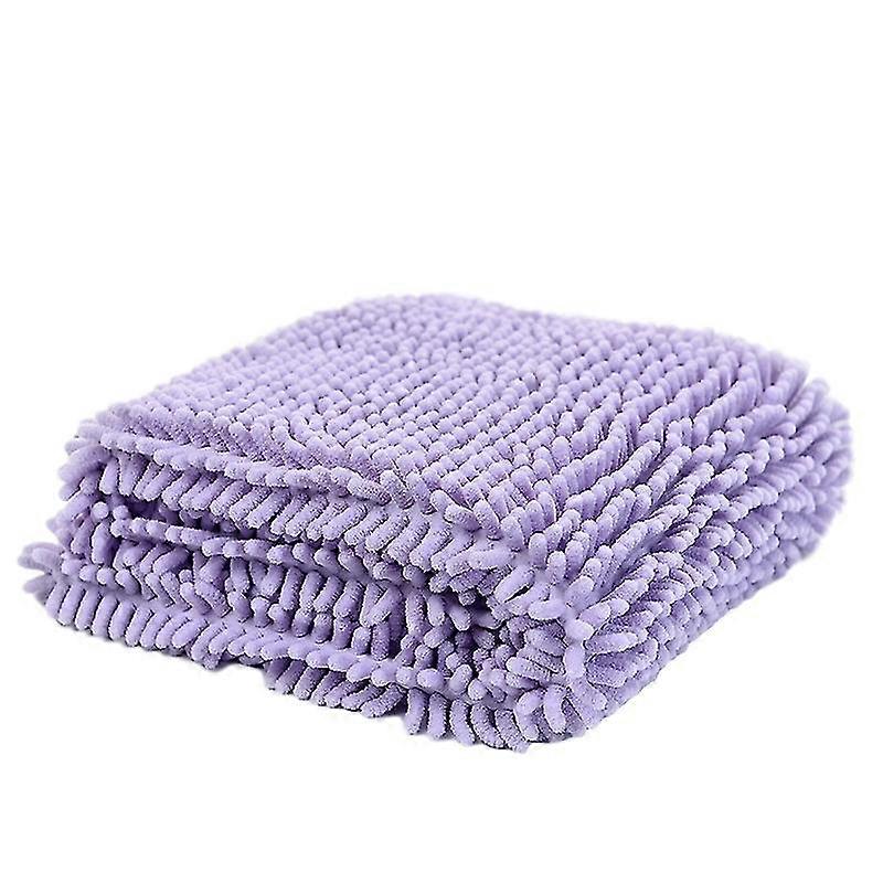Fiber Pet Bath Towel Strong Water Absorption Bathrobe For Dog Cat Soft Grooming Quick-Drying Multipurpose Cleaning Dog Bathrobe