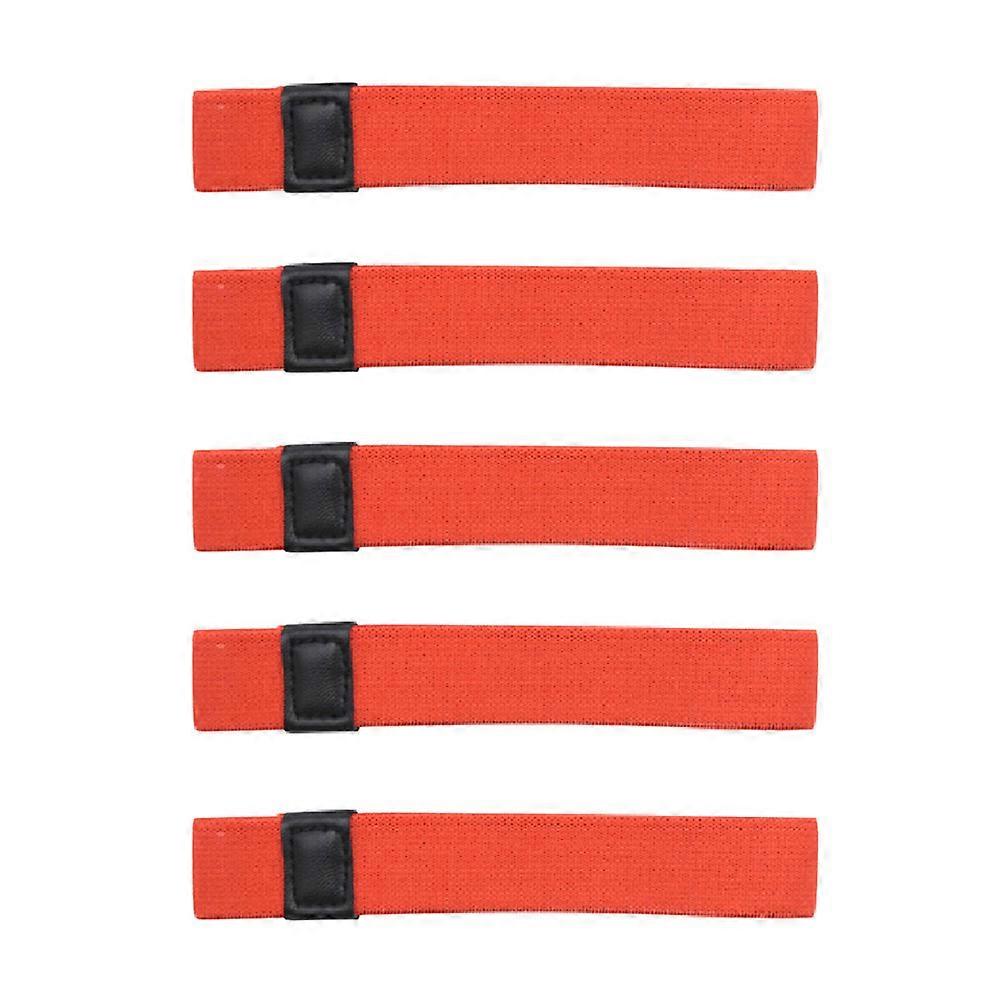 5pcs Double Layer Bento Box Elastic Straps Lunch Case Elastic Bands Lunchbox Bands