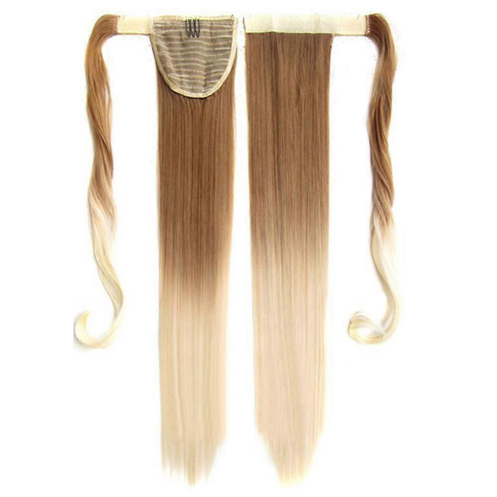 Magic Tape Gradient Ramp Horsetail Wig Straight