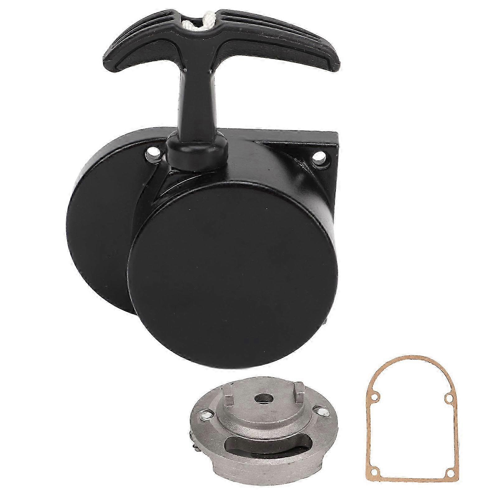 Pull Recoil Starter Aluminum Low Noise Efficient for 49cc to 80cc 2 Stroke Engine Motorized Bicycles