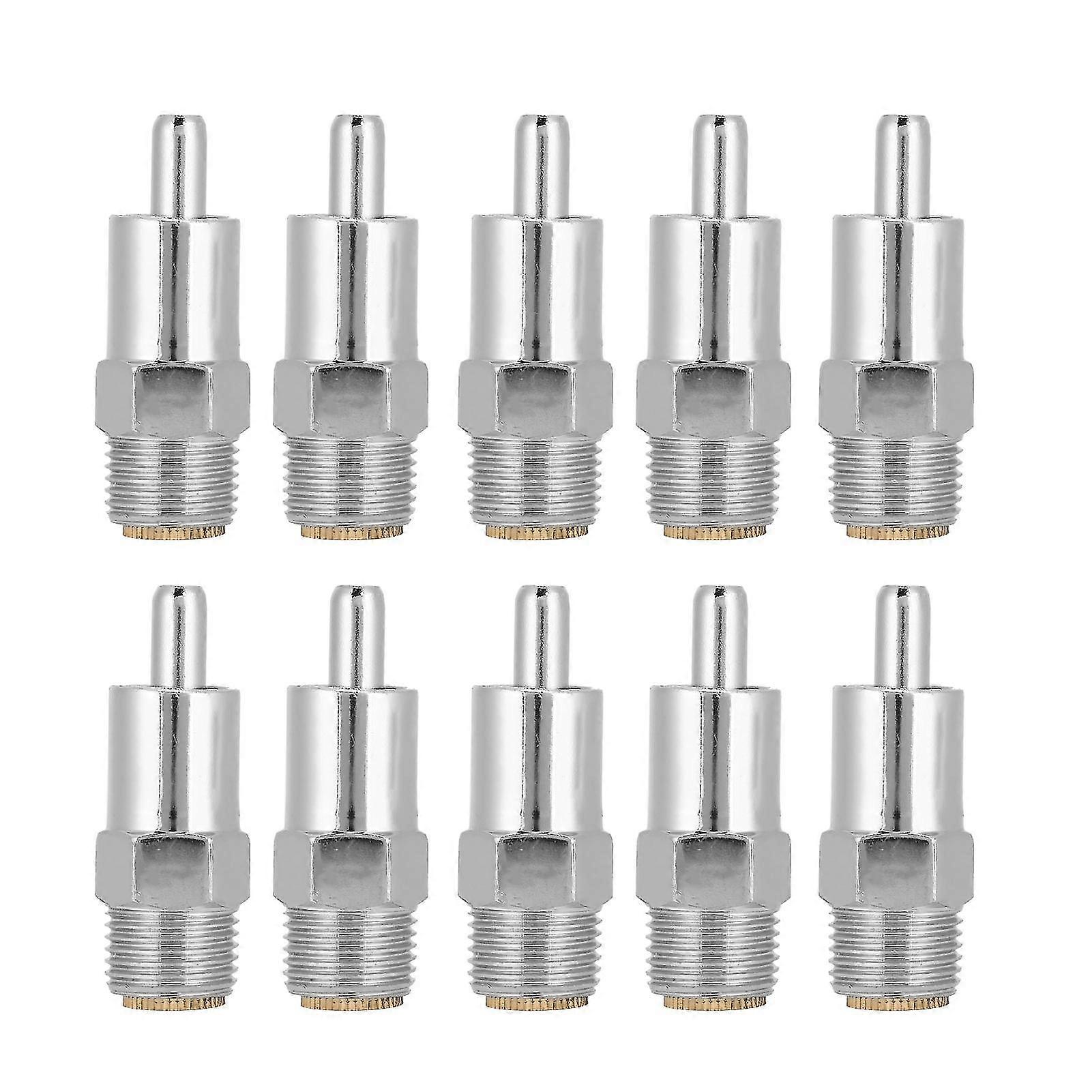 Stainless Steel Pig Automatic Waterer Nipple Drinker - 10 PcsSet