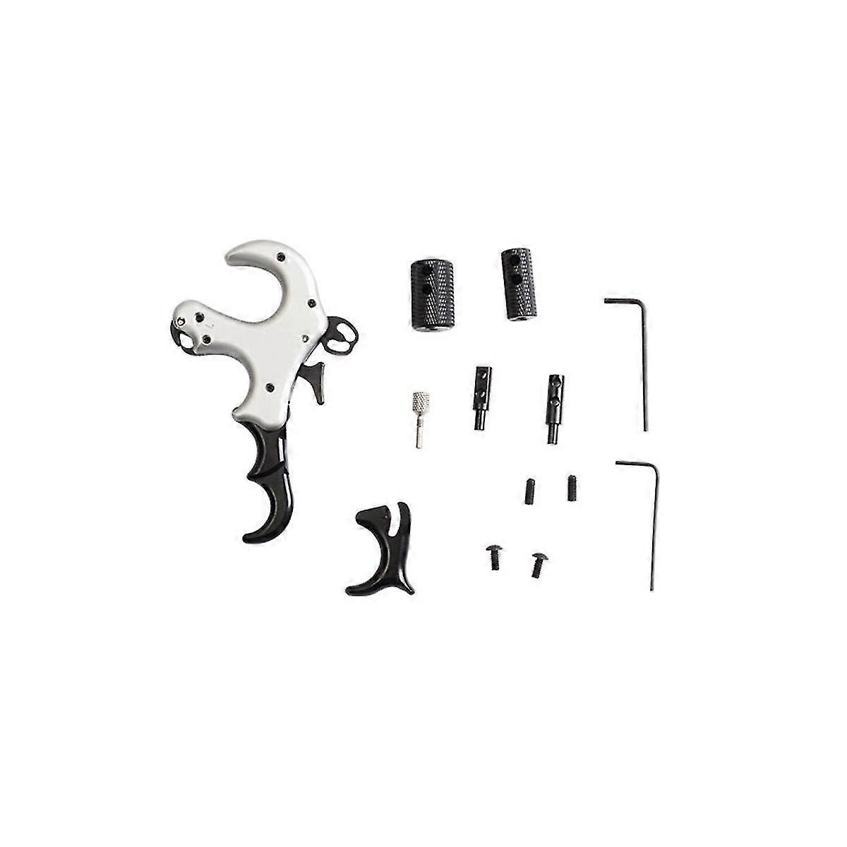 34 Refers To The Release Auxiliary Tool Aluminum Alloy Thumb Trigger Handle Left Archery