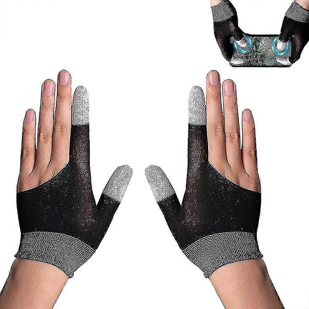 Gaming hansker For Mobile Game Controller, Touch Finger hansker-