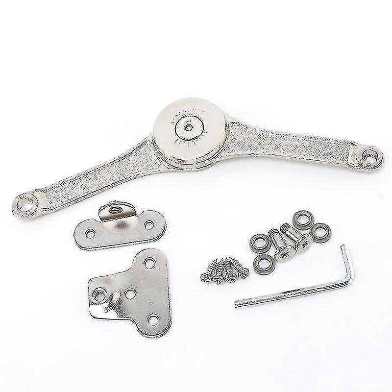 油圧ランダム停止ヒンジキッチンキャビネットドア調節可能なマットヒンジ家具リフティングフリッププレートサポートハードウェア