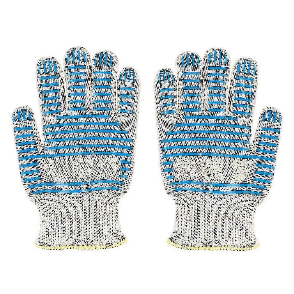 Kuumuutta kestävät käsineet Uunihanskat Fahrenheit Mikroaaltouuni Leivonta Ulkoaktiviteetit Grilli Grilli takka Camping