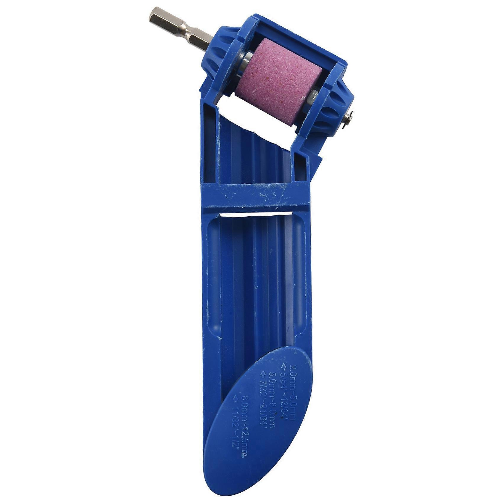 2-12.5mm Drill Bit Sharpener Portable Corundum Grinding Tool Corundum Resisting Drill Polishing Gri