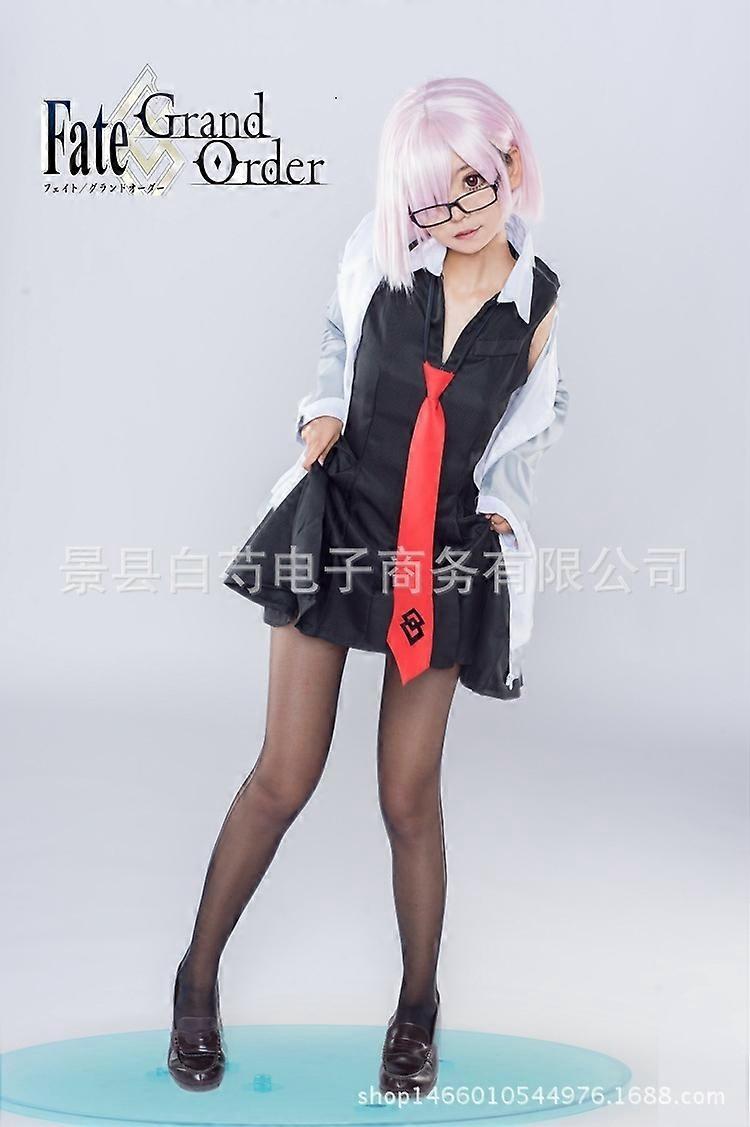 Fate great end cosplay servant shielder matthew kyrielite mash coat full uniform suit Halloween clothes