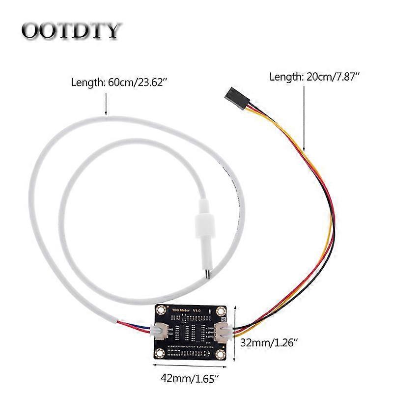 Analog TDS Sensor Water Conductivity Sensor for Arduino Liquid Detection Water Quality Monitoring Module DIY TDS Online Monitor