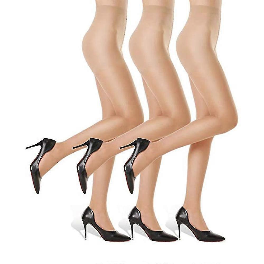 Women's 3 Pack Sexy Pantyhose Stockingselastic, Light And Breathablefor 50kg-80kg