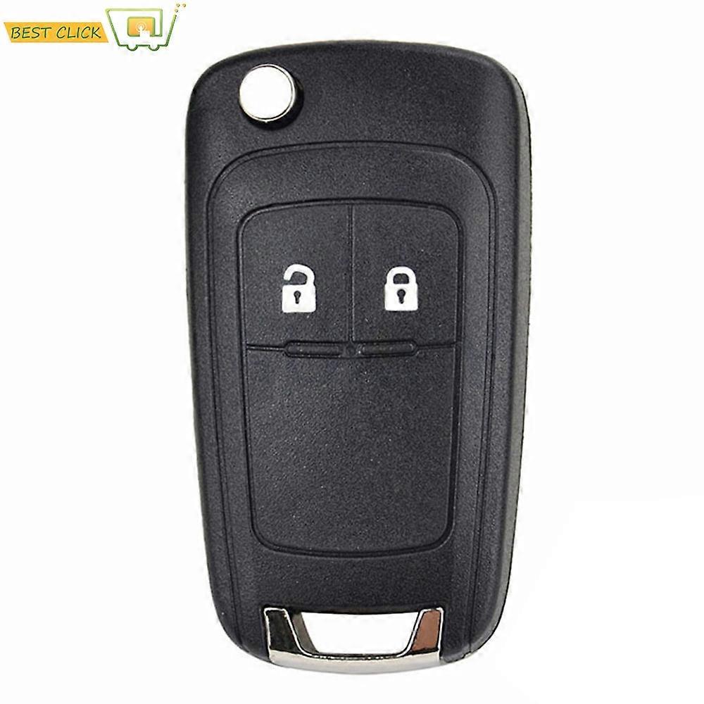 2 Button Car Key Fob Case Replacement  Flip Key Cover Shell For Holden Cruze Barina Trax Colorado 2009 - 2014