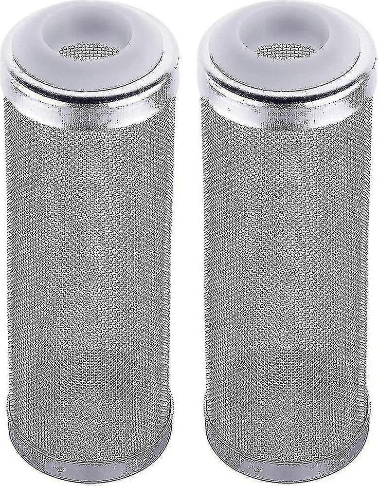Aquarium Filter Guard Mesh Filter Guard Fish Safety Protection Shrimp Mesh Net Stainless Steel Filter Guard Prevent Fish And Shrimp Inhalation 2pcs Cr