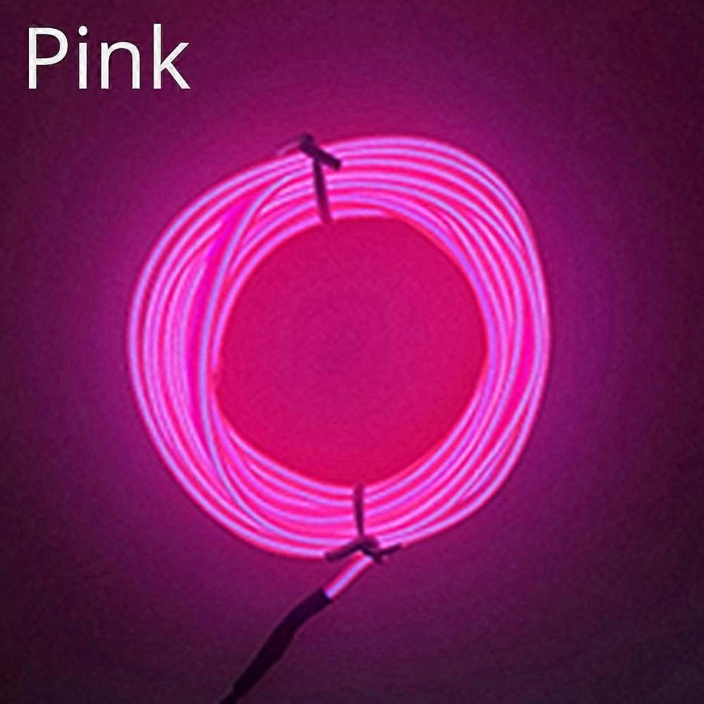 Universal Car Door Strip Led Atmosphere Cars Line Lamp Interior Decorative Lights Dashboard Reading Rope Line Flexible Lamps