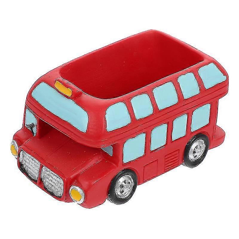 1pcs Double-deck Bus Flowerpot