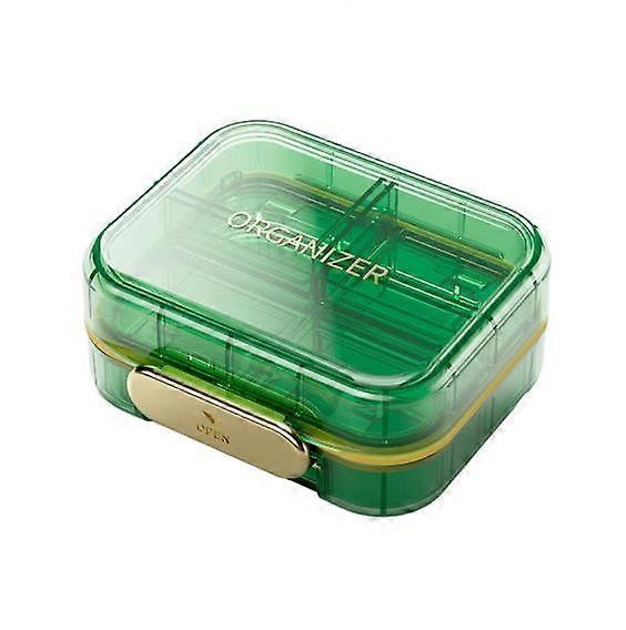 Dispensing Box ，Travel Small Tablet Dispensing Box Dismountable Portable Tablet Store Case for Home