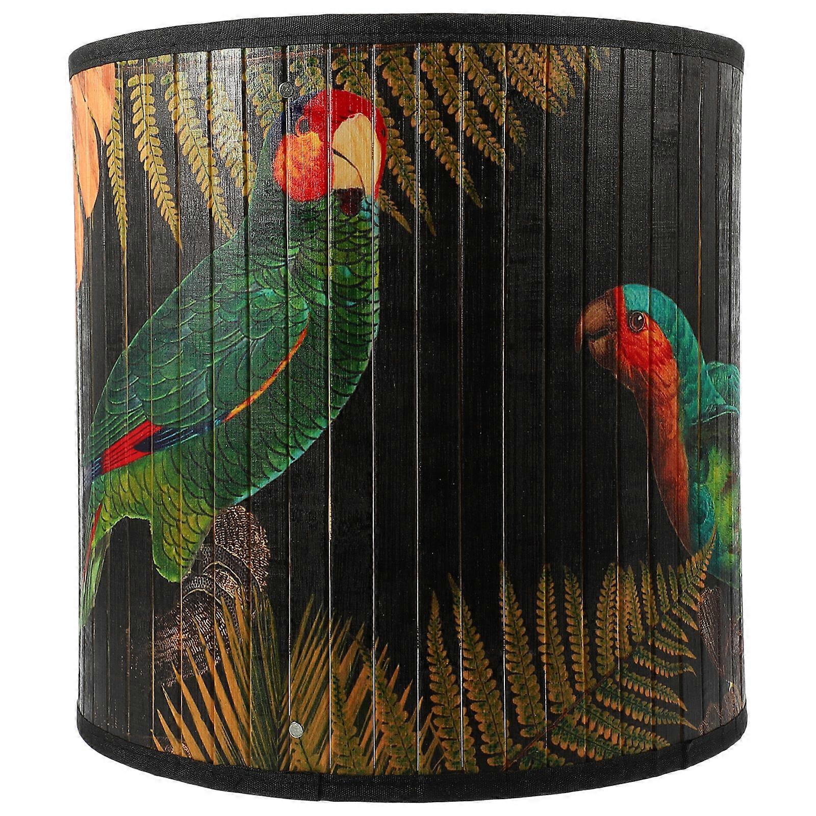 Decorative Ceiling Lamp Shade Folding Lampshade Delicate Pattern Restaurant Bar Lampshade