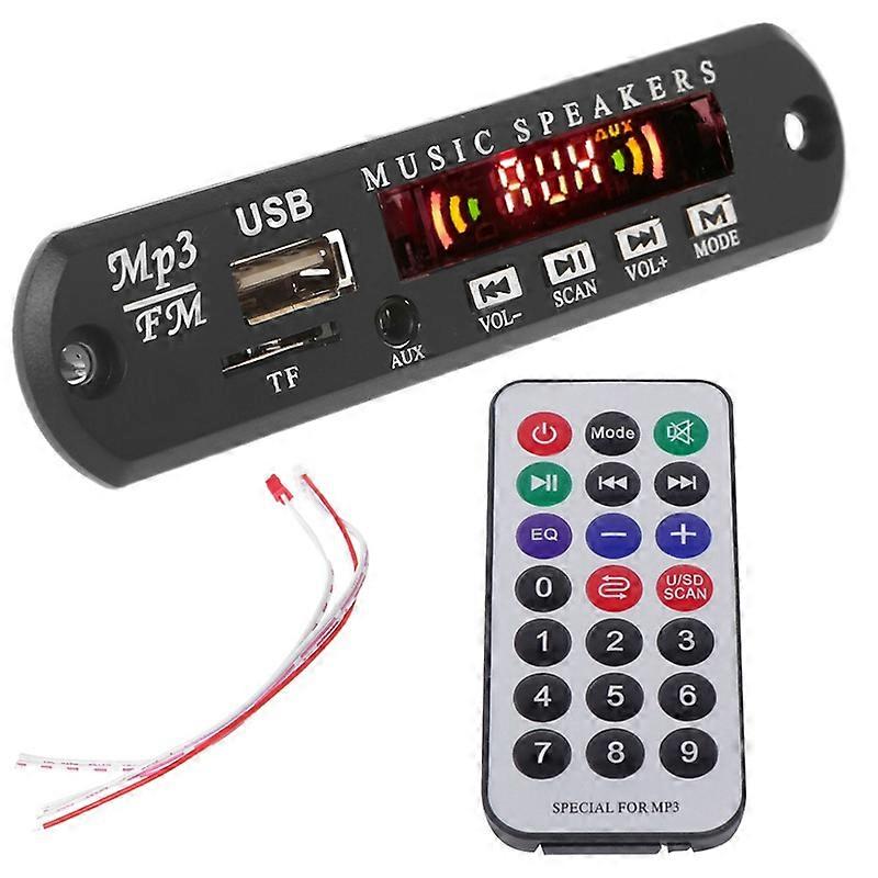USB Port Infrared Decoder Board MP3 Audio Module Panel Automobile Accessories JIKAIX