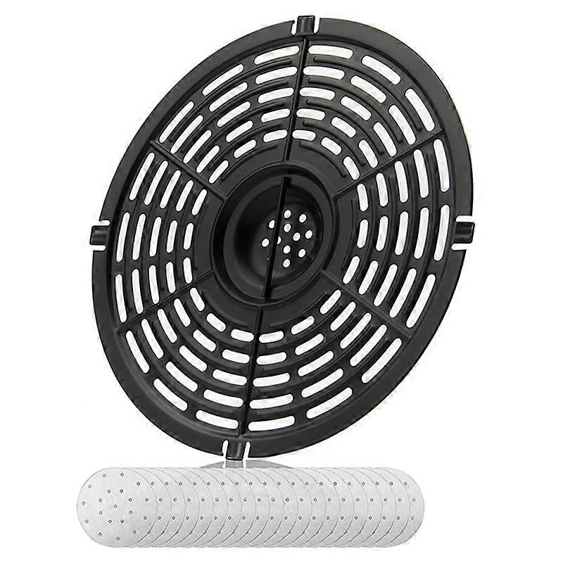 Air Fryer Replacement Grill Pan for Power Gowise 5QT Air Fryers, Air Fryer Accessories, Non-Stick Air Fryer Pan