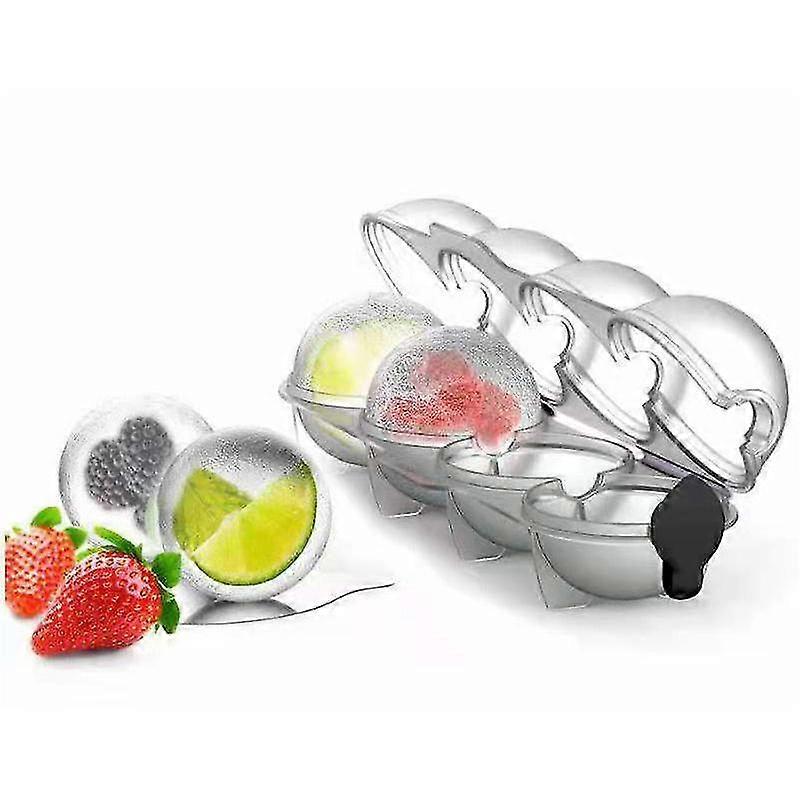 Salgsfremmende salg 4 hull Ice Puck Whisky Round Ice Cube Mold