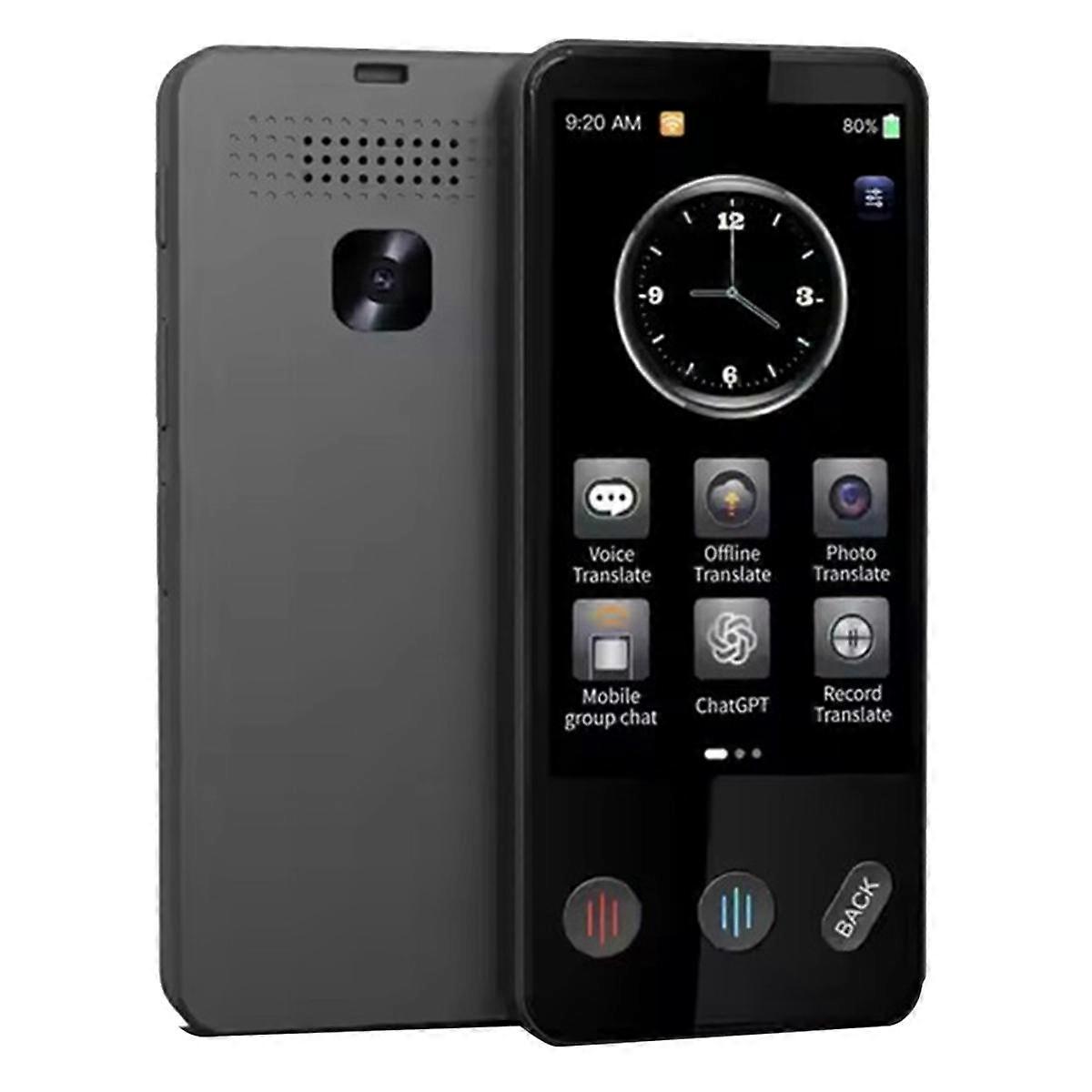 Smart Voice Translator Device Multi 139 Languages Translation Portable Photo Record Text Translator