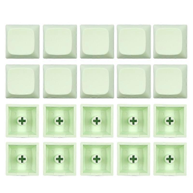20PCS XDA Profile 1U 1X No Engraved PBT Blank Keycap for Mechanical Keyboard
