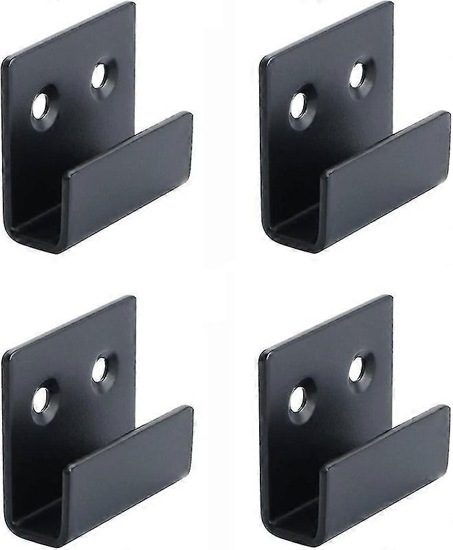 Ganci per binari in acciaio inossidabile Clip per specchi appesi Fissaggio a specchio Kit di sospensione Staffa di visualizzazione per piastrelle in ceramica resistente (6 pezzi)
