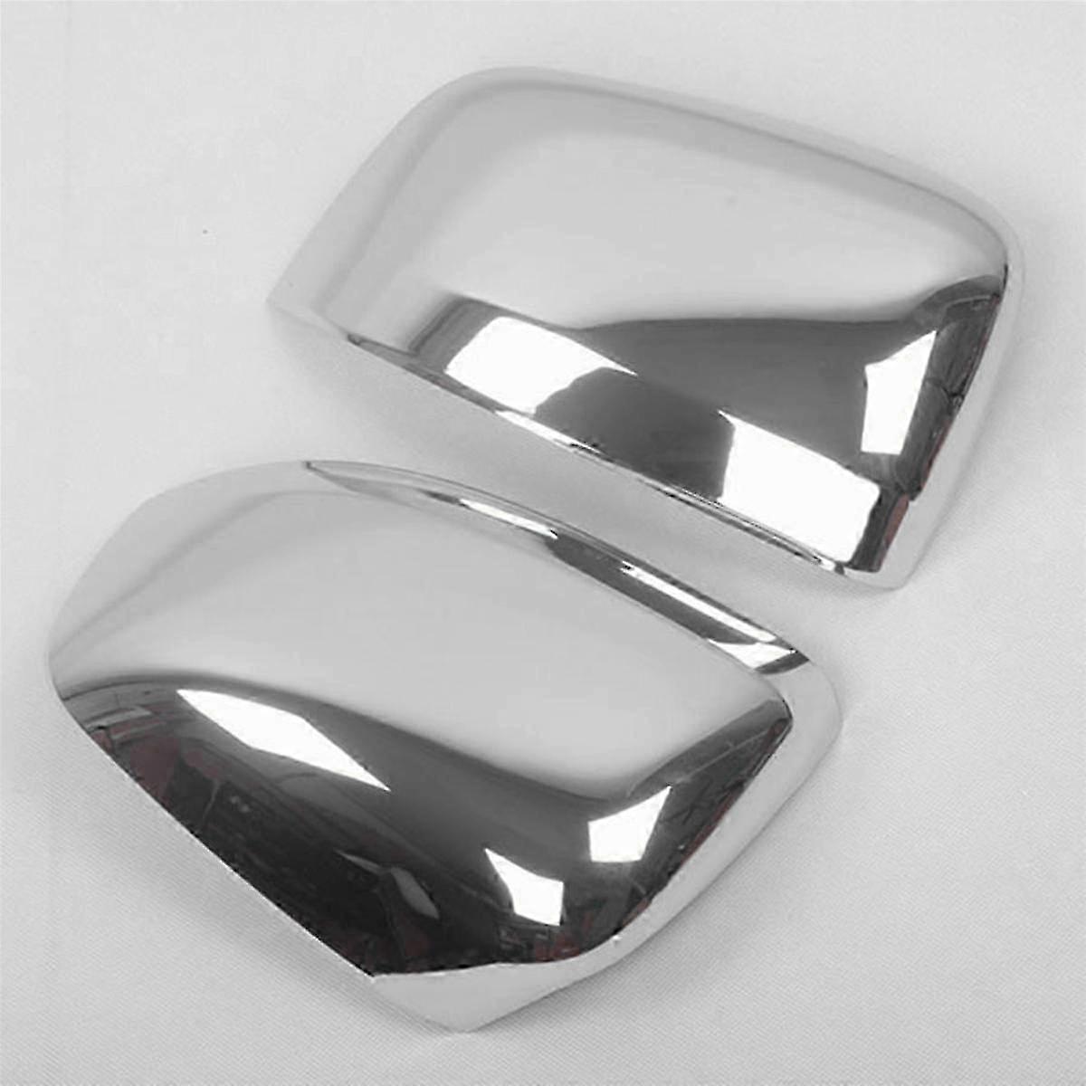 Silver Mirror Covers+Door Handle Covers compatible Grand Durango 2011-2020