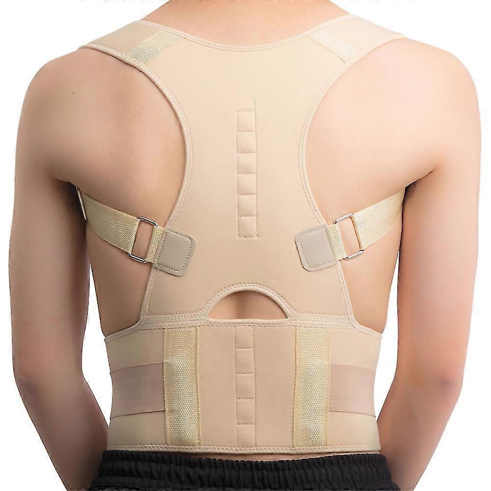Chest Back Support Posture Corrector - Magnetic Support For Neck Shoulder Lower Back Pain Relief