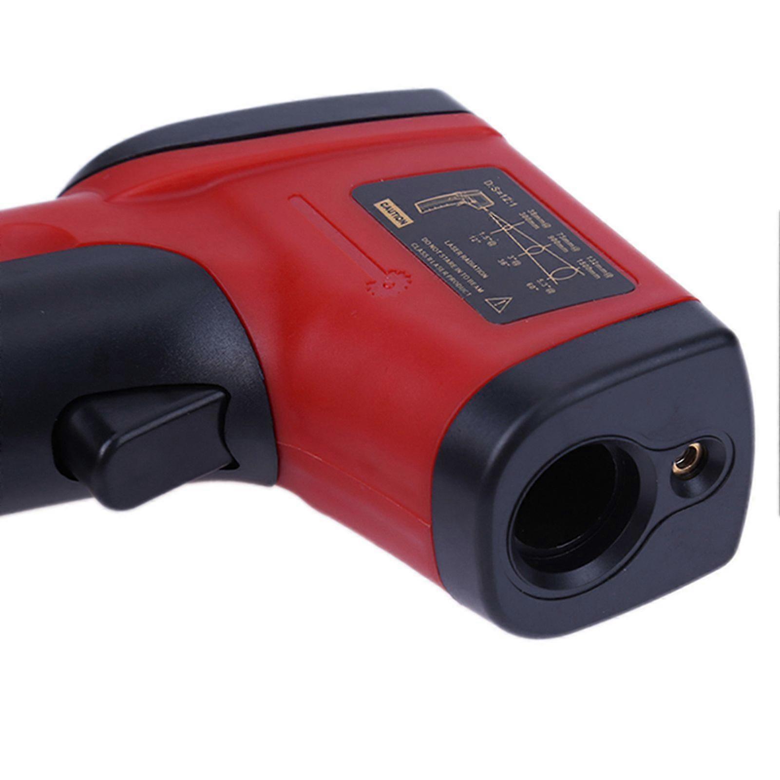 Digital Infrared Thermometer Laser Industrial Temperature Gun Non~Contact with Backlight ~50~380CNOT for HumansBattery not included MK5902